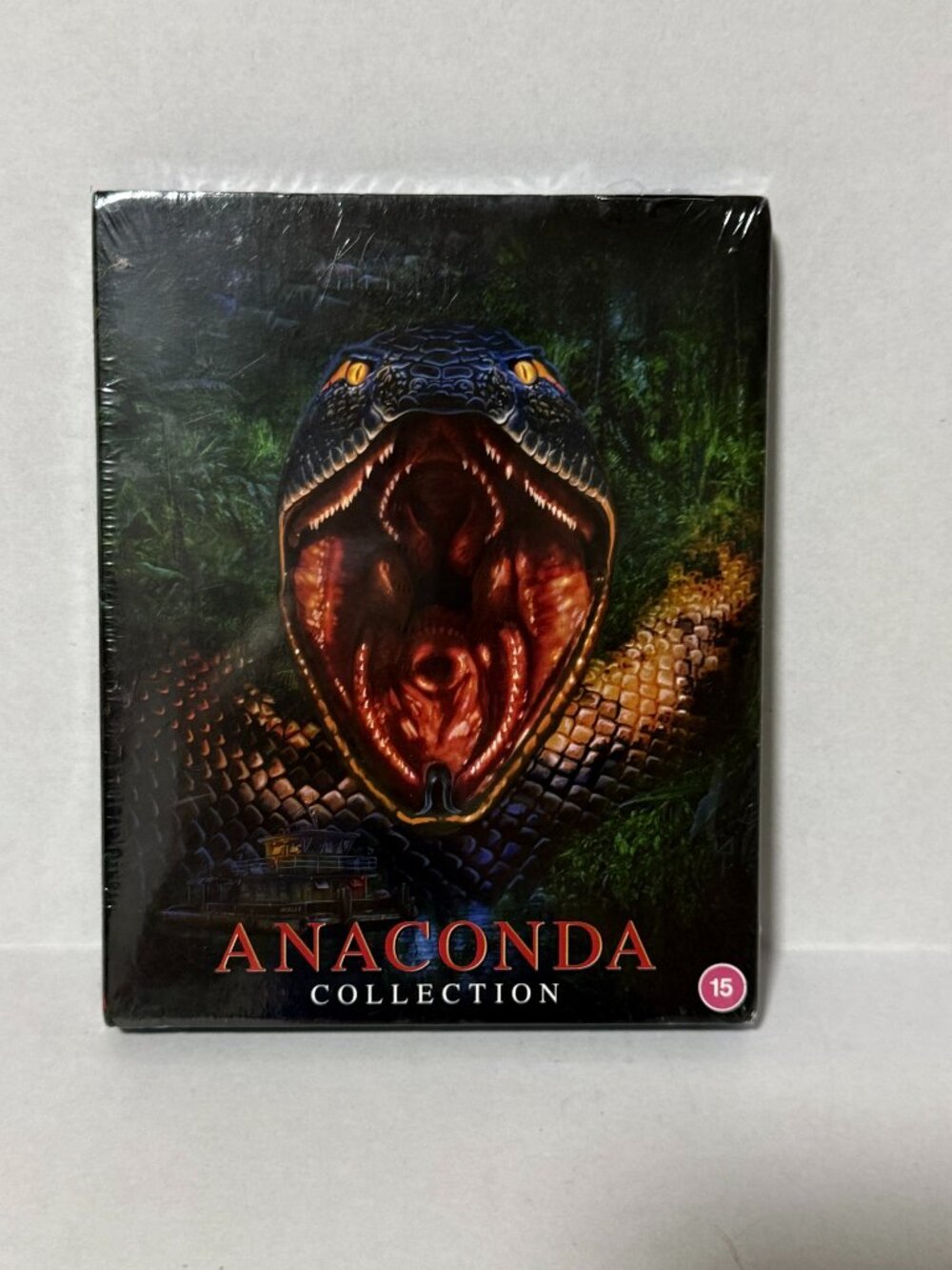 ANACONDA Collection 4 Movie Blu-Ray NEW (USA Compatible)